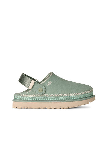 UGG [WOMEN] 골든스타 스웨이드 스티치 클로그 (골든스타 미도우 액센트 클로그) | 신세계V