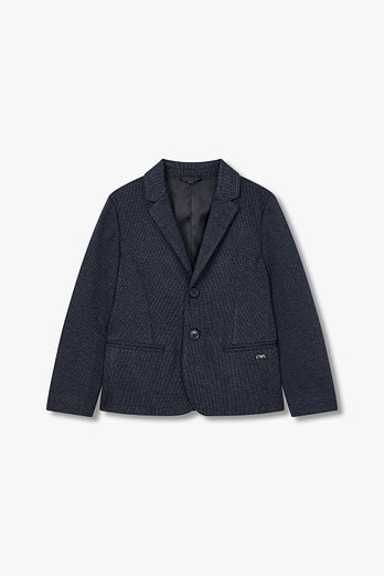 EMPORIO ARMANI JUNIOR [남아] 허니콤 패턴 이지 블레이저 | 신세계V