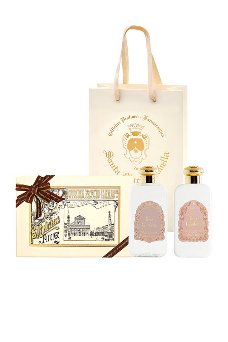 Santa Maria Novella(산타마리아노벨라) [선물포장] 로사 가데니아 뱌디 듀오 세트 (워시&로션) | 신세계V