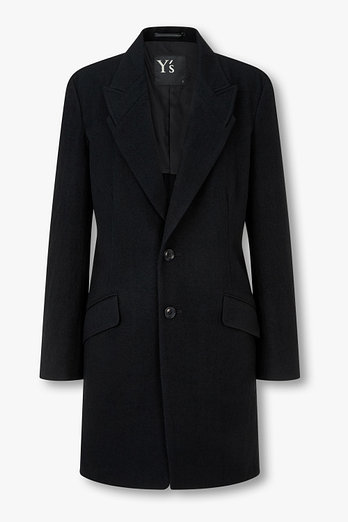 Yohji Yamamoto [Y's]피크트 라펠 울 싱글 자켓 | 신세계V