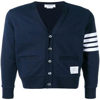 THOM BROWNE [명품] 톰브라운 4 BAR 루프백 가디건 네이비 MJT167A 50826530 | 신세계V
