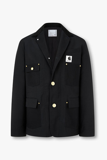 SACAI [CARHARTT WIP] 남성 슈팅 덕 자켓(블랙) | 신세계V