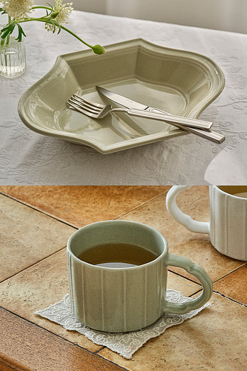 ODENSE 오덴세 누프레임 에클라 파스타볼 1p + 숏머그 1p 1인세트 | 신세계V