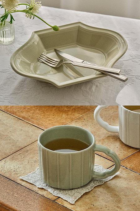 ODENSE 오덴세 누프레임 에클라 파스타볼 1p + 숏머그 1p 1인세트 | 신세계V