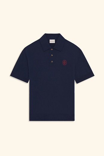 DROLE DE MONSIEUR D Mirror Knit Polo D0WPA26104NYX | 신세계V