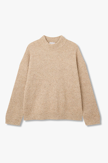 BRUNELLO CUCINELLI 여성 메탈릭 캐시미어 모크넥 풀오버 | 신세계V