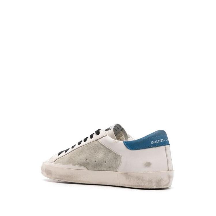 GOLDEN GOOSE(골든구스) 골든구스 남성 블루 로우탑 스니커즈 GMF00103 F00622382720 | 신세계V