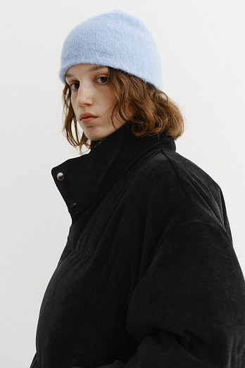DUNST MOHAIR BEANIE SOFT BLUE_UDHE5F101B2 | 신세계V