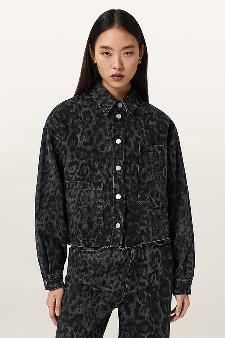 ALLSAINTS 올세인츠 니키 데님 셔켓 W121PE-10364 | 신세계V