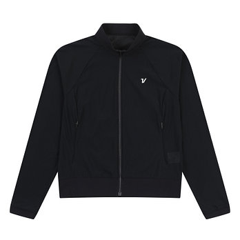 VOLVIK APPAREL 여성 골프 하이넥 메쉬 씨스루 그램 점퍼 VLMTP331_BK | 신세계V