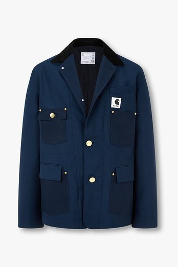 SACAI [CARHARTT WIP] 남성 슈팅 덕 자켓(네이비) | 신세계V