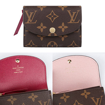 LOUIS VUITTON (당일출고) 루이비통 지갑 지피 코인 퍼스 로잘리 모노그램 (색상선택) | 신세계V