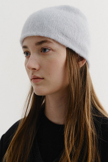 DUNST MOHAIR BEANIE ICE BLUE_UDHE5F101B1 | 신세계V
