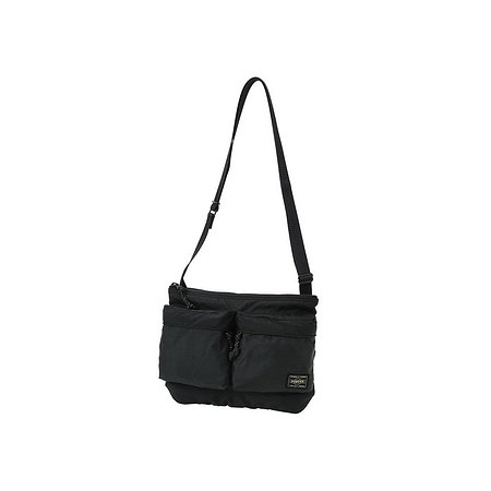 PORTER FORCE SHOULDER BAG BLACK (855-05458-10) | 신세계V