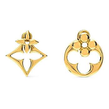 LOUIS VUITTON [명품] 루이비통 LV 플라워그램 이어링 골드 M00770 50790359 | 신세계V