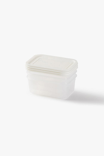 JAJU 소프트싱싱 간편용기_480ml_3개_아이보리 | 신세계V
