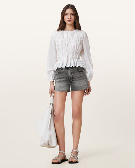 ALLSAINTS 올세인츠 테이트 데님 쇼츠 W076EC-755 | 신세계V