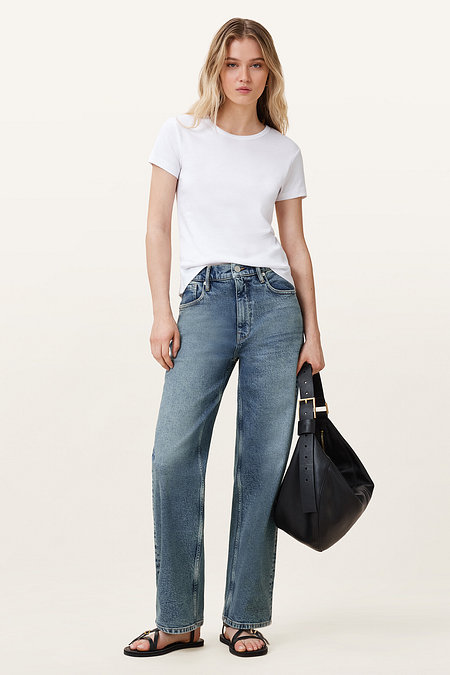 ALLSAINTS 올세인츠 세이디 배럴 진 W047ED-449 | 신세계V