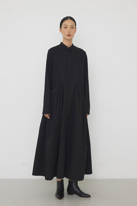 MANUELLE ET GUILLAUME(마누엘에기욤) [26FW 재입고] Manu cotton shirt dress | 신세계V