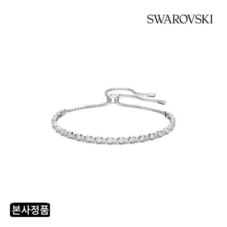 [스와로브스키/본사정품] Matrix 로듐 팔찌M 5465384