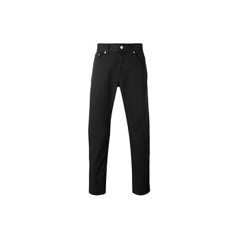 MSGM [명품] 15주년 백로고 레귤러핏 데님팬츠 블랙 2240MP10LX 174288 99 50840591 | 신세계V