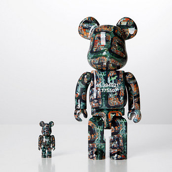 KINKIROBOT 킨키로봇 400%+100%벤자민 그랜트 'OVERVIEW' 바르셀로나 (2211005) | 신세계V