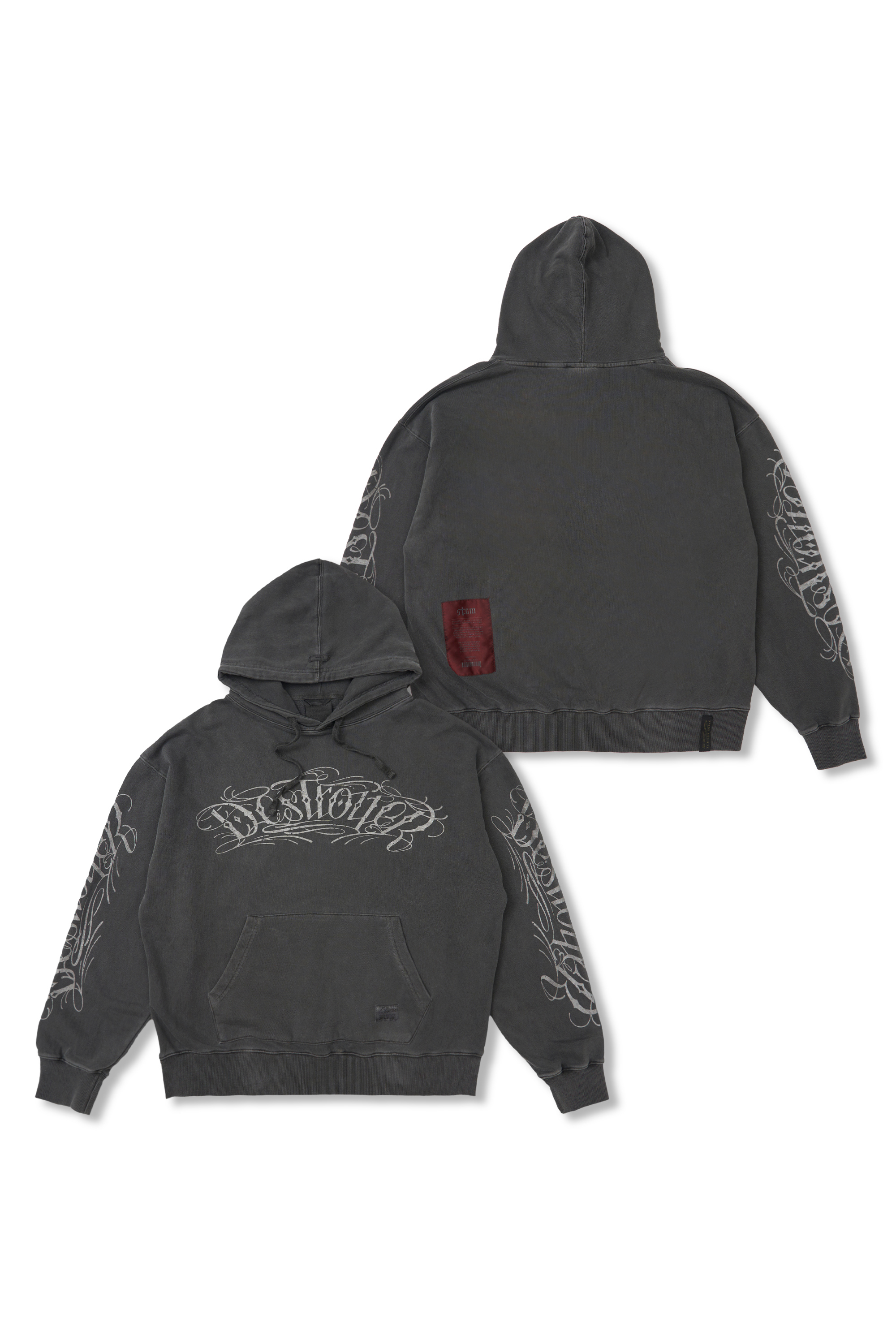 STIGMA(스티그마) Praying Oversized Hoodie Khaki | 신세계V