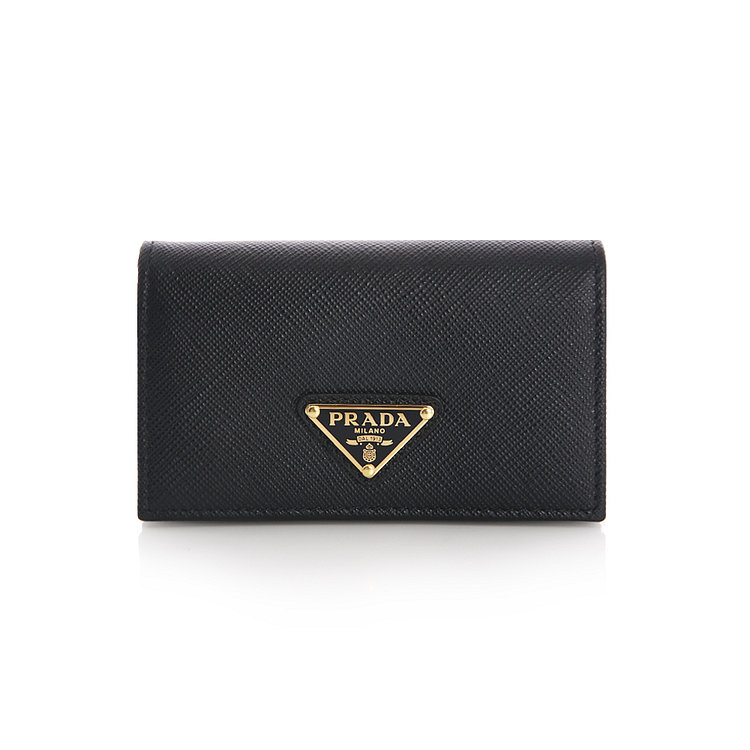 PRADA(프라다) [프라다] 25SS 1MC122 QHH F0002 삼각로고 플랩 여성 카드지갑 | 신세계V