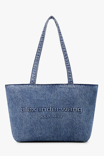 ALEXANDERWANG PUNCH 데님 미디엄 토트백 | 신세계V