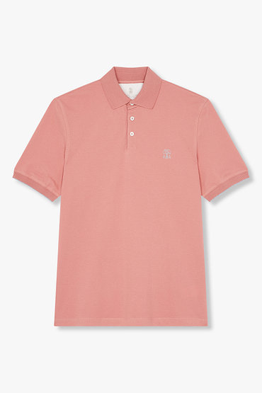 BRUNELLO CUCINELLI(브루넬로 쿠치넬리) 남성 숏 슬리브 피케 폴로 셔츠 | 신세계V