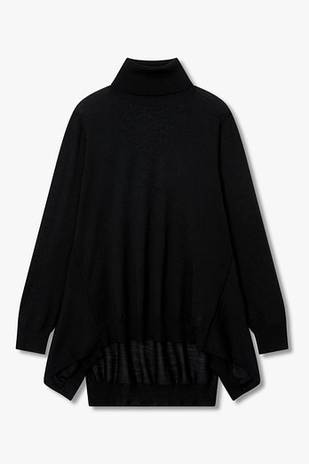 Yohji Yamamoto [FEMME]터틀넥 울 니트 풀오버 | 신세계V