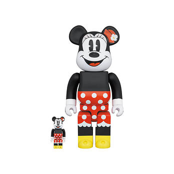 KINKIROBOT 킨키로봇 400%+100% 베어브릭 미니마우스 (2209040) | 신세계V