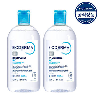 BIODERMA [바이오더마] 하이드라비오 H2O 500ml x2 | 신세계V