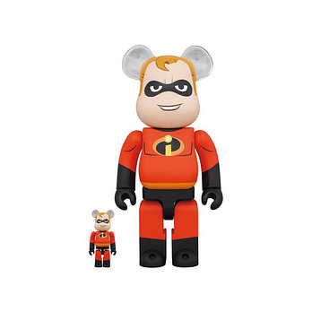 KINKIROBOT 킨키로봇 400%+100% 베어브릭 미스터 인크레더블 (2211020) | 신세계V