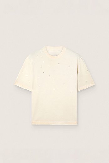 GOLDEN GOOSE KOREA [공식 스토어] 골든구스  여성 그라데이션 크리스털 티셔츠 GWP01874 P002421 11616 | 신세계V
