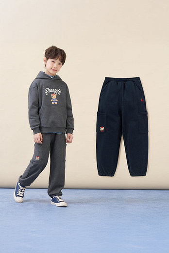 BEANPOLE KIDS [시즌오프30%][BEANPOLE KIDS] 26SS 포켓 스웨트 조거 팬츠 (2종 택1) | 신세계V