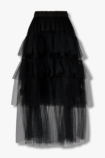 SIMONE ROCHA 롱 튜튜 스커트(블랙) | 신세계V