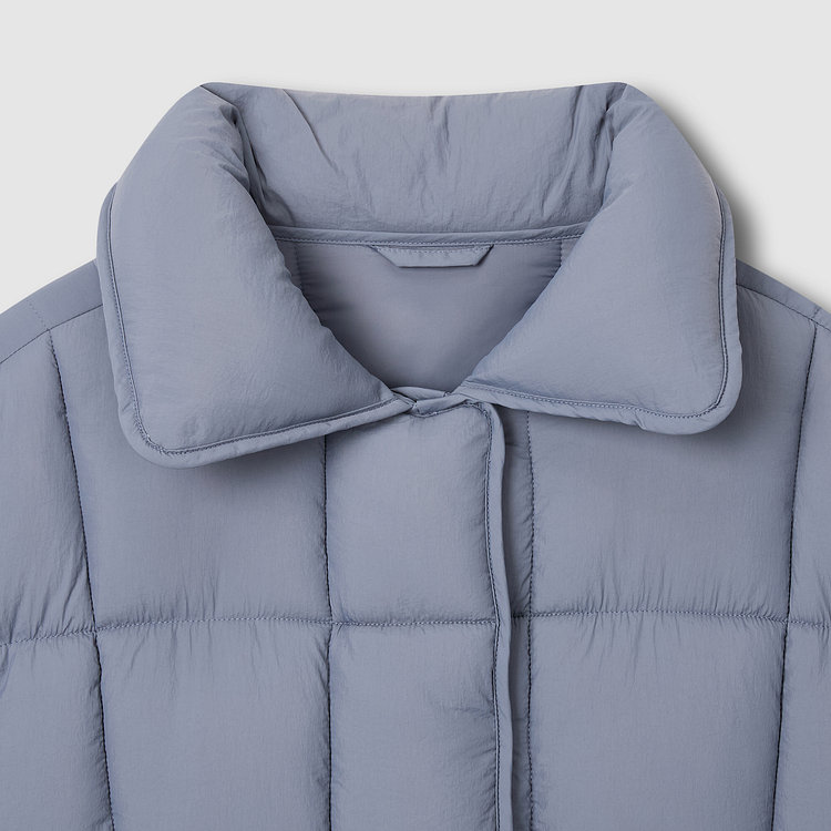 여 루즈핏 하프 푸퍼 점퍼
