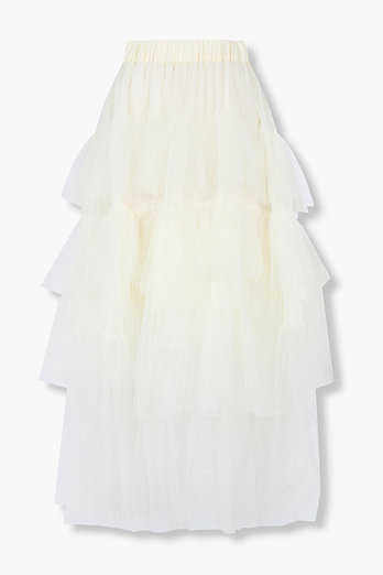 SIMONE ROCHA 롱 튜튜 스커트(아이보리) | 신세계V