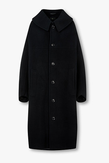 Yohji Yamamoto [Y's]울 블렌드 오버사이즈 코트 | 신세계V