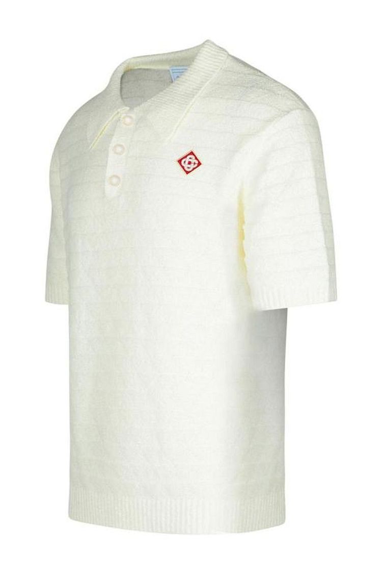 24FW 카사블랑카 탑 MS24 KW 679 01OFF WHITE