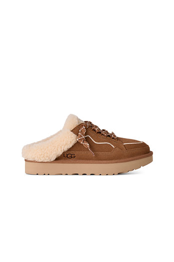 UGG [WOMEN] 스웨이드 플랫폼 뮬 스니커즈  (로우멜 뮬) | 신세계V