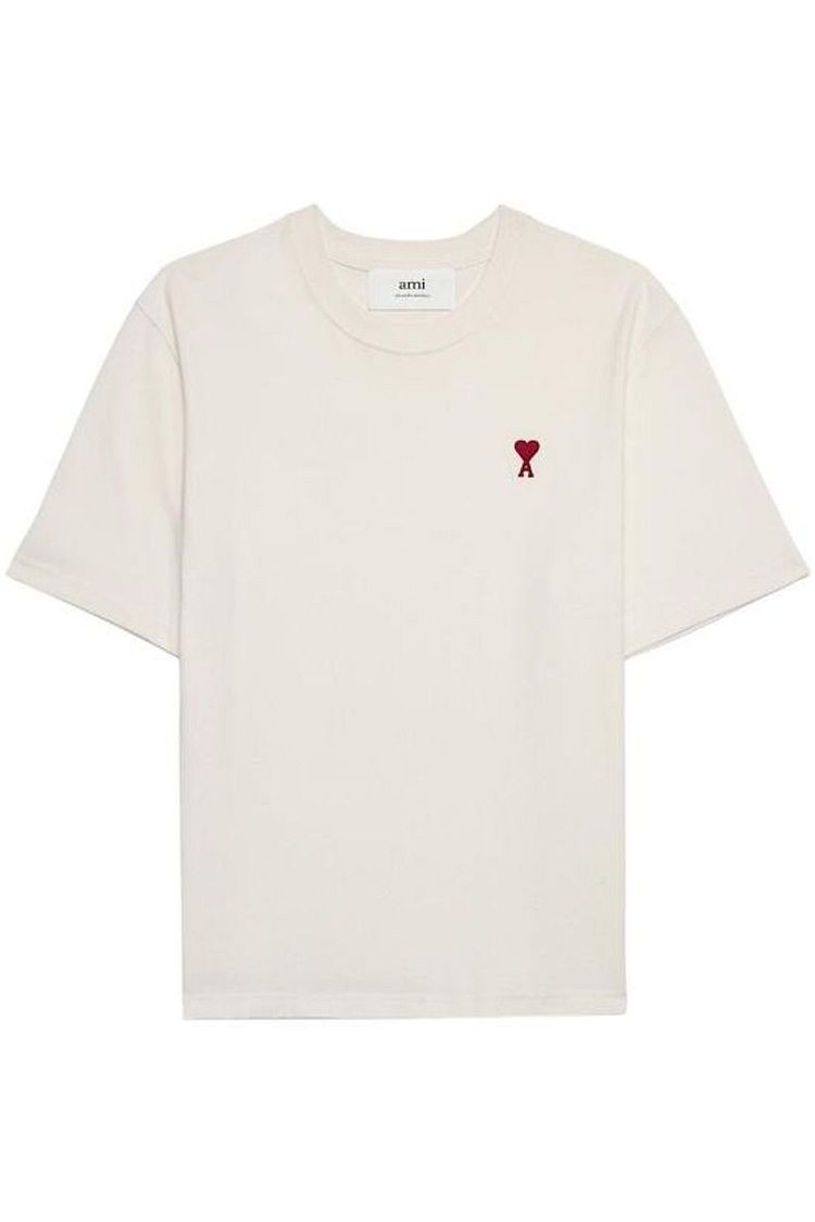 Ami Paris아미 파리 23fw 아미 반팔 티셔츠 Bfuts005 726 D 100 White 신세계v 