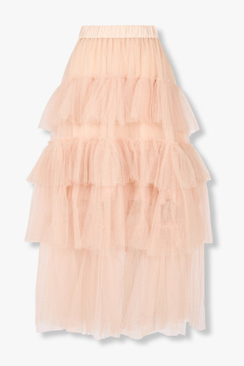 SIMONE ROCHA 롱 튜튜 스커트(누드 핑크) | 신세계V