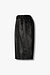 신세틱 레더 하프 밴딩 팬츠