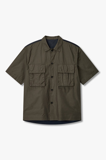 SACAI(사카이) 남성 코튼 웨더 셔츠 | 신세계V