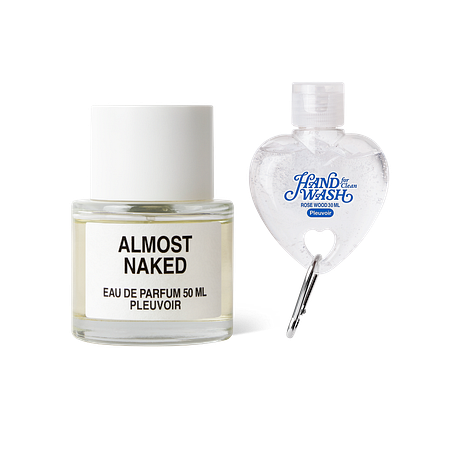 PLEUVOIR 더 화이트 컬렉션 오 드 퍼퓸 올모스트 네이키드 50mL + 하트키링 핸드워시 증정 | 신세계V