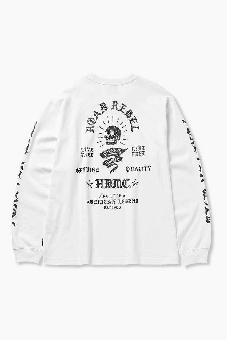 OL 롱슬리브 티셔츠 화이트