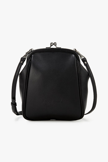 Yohji Yamamoto [DISCORD] 레더 클래스프 숄더백 | 신세계V