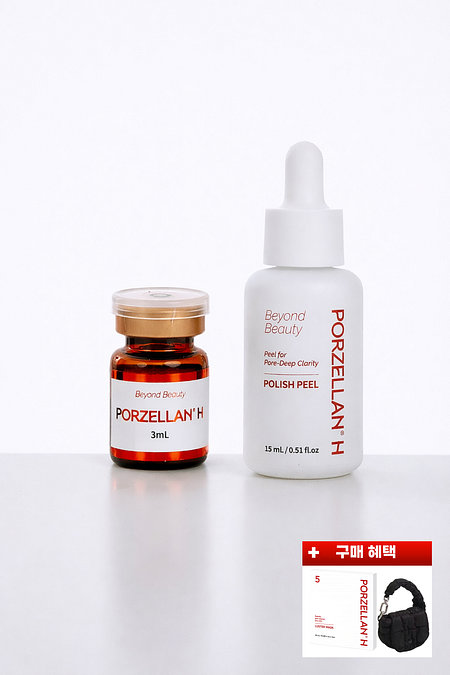 PORZELLAN H [포젤란H] 개선 관리 세트 (포젤란H + 폴리시 필) | 신세계V